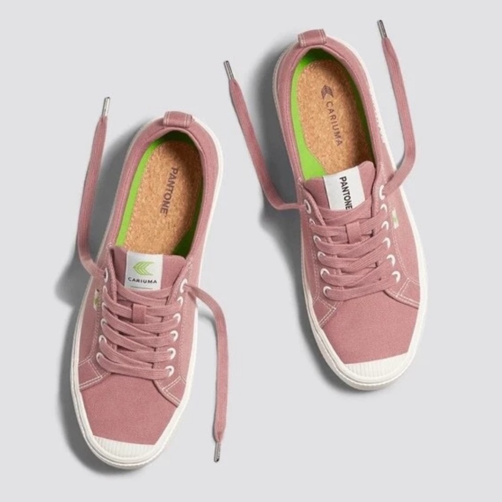 Caruima OCA Low Pantone Withered Rose Canvas Sneaker